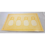 Vintage 70s Hawaiian Photo Souvenir laminated Place Mats Polynesian Anthuriums