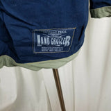 Pacific Trail Land Cruizer Hooded Pullover Cotton Canvas Jacket Womens XL Navy