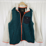 LL Bean X Todd Snyder Hi-Pile Sherpa Zip Pattern Shirt Jacket Shacket Mens XXL