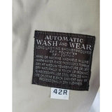 Vintage Gleneagles Placket Trench Coat Deep Pile Fur Removable Liner Mens 42R L