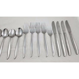 Vintage Japan Dorzel Hull Paradise Stainless Flatware Silverware Set Lot 17 pcs