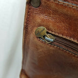 Old Angler Genuine Leather Distressed Messenger Bag Satchel Shoulder Briefcase