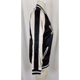 Pacsun Kendall & Kylie Eagles Roses Satin Bomber Jacket Womens M Boyfriend Look