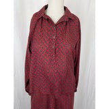 Matti of Lynne 2 Piece Skirt & Shirt Top Jacket Outfit Set Suit Womens 6 Paisley