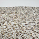 Joann Fabrics Small Calico Print Brown Cotton Fabric Woven 1.75 yards Exclusive