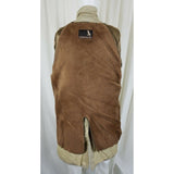 Vintage Gleneagles Placket Trench Coat Deep Pile Fur Removable Liner Mens 42R L