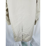 Vintage Gleneagles Placket Trench Coat Deep Pile Fur Removable Liner Mens 42R L