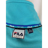 Fila Sports Chevron Striped Zip Through Sweatshirt Tennis Track Jacket Womens XL
