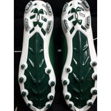 Under Armour Nitro Factory Samples Football Cleats Green Mens 9 SMS Sample White