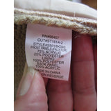 Eyeshadow Vegan Faux Fur Knit Open Front Cardigan Sweater Vest Jacket Womens XL