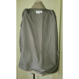 Calvin Klein Faux Suede Brushed Microfiber Moto Snap Up Jacket Womens M Tan