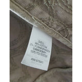 J.Jill Canvas Cotton Embroidered Pleated Fit & Flare Riding Jacket Coat Womens M