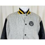 Rare Vintage Disney Fleece Satin Epcot Center Bomber Jacket L Character Fashions