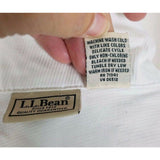LL Bean Petites White Corduroy Button Up Fit & Flare Blazer Jacket Womens sz 16P