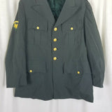 Vietnam War Era US Army Specialist 5 Rank Uniform Coat Blazer Jacket Mens sz 40S
