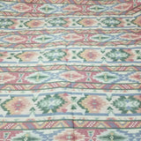 7 Yards P.S. Designs Fabric Pink Southwestern Aztec Material 80s 90s Cotton Pink