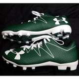 Under Armour Nitro Factory Samples Football Cleats Green Mens 9 SMS Sample White