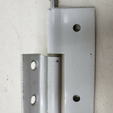 Vintage lot of 10 Storm and Screen Door Replacement Hinges White Metal