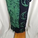 Ethnic Dreams Half Moon Wrap Skirt Long Maxi Hippie Boho Pagan Witch Womens M