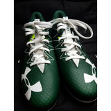 Under Armour Nitro Factory Samples Football Cleats Green Mens 9 SMS Sample White