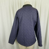 Eastern Mountain Sports Quilted Thermal Lightweight Fleece Lined Jacket Womens L