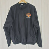 Harley Davidson F-Troop 2000 Leominster MA Pullover Nylon Shirt Jacket Mens sz L