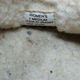 LL Bean Moccasins Shearling Fleece Lined Low Slippers Shoes Womens 7 264582 Tan