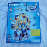 Playmobil #5552 Summer Fun Ferris Wheel Amusement Park Ride Set w/ Lights NOS