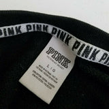Pink Victoria Secret Jersey Knit Pullover Crewneck Sweatshirt Sweater Womens L
