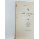 Annual Report Town Officers of Windham Maine February 1 1943 Cumberland County