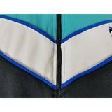 Fila Sports Chevron Striped Zip Through Sweatshirt Tennis Track Jacket Womens XL
