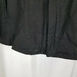 Perry Ellis Portfolio Wool Blend Quilted Peacoat Jacket Car Coat Mens XXL Black