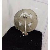 Orange Fall Pumpkin Lapel Brooch Safety Pin Jack-O-Lantern Halloween Jewelry