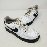 Nike Air Force 1 GS Youth Size 6Y White Black Athletic Sneakers Shoes Womens 8