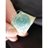 Vintage 50s Union Made Plaid Jackie O Mod MCM Woven Wool Peacoat Coat Womens L