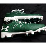 Under Armour Nitro Factory Samples Football Cleats Green Mens 9 SMS Sample White