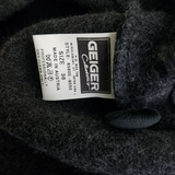 Geiger Collections Austria Boiled Wool Velvet Trim Jacket Blazer Womens 36 M L