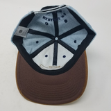 Vintage Harley Davidson Motorcycles Denim Suede Leather Baseball Hat Cap Mens