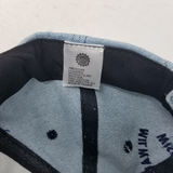 Vintage Harley Davidson Motorcycles Denim Suede Leather Baseball Hat Cap Mens