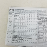 Simplicity Sewing Pattern 2690 Mini Dress or Tunic Top Womens 6 8 10 12 14 UNCUT