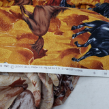 Wild Horses Timeless Treasures West C1998 2000 VINTAGE Fabric Material 6+ yds