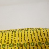Vintage John Deere Nothing Runs Like a Deer Fabric 2+ Yards Material Tractors