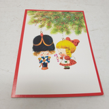 Vintage Norcross Toy Soldier Boy & Doll Very Merry Christmas Greeting Card Lot