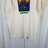 Vintage Greenpeace Rainbow Warriors TShirt Mens XL 80s Save the Whales Organic