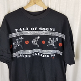 Vintage James Taylor Ball of Sound 94 Concert TShirt Mens XL 90s Rock Band USA