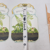 Vintage Thank You Greeting Cards Gardening Terrarium Flowers Floral Lot 11 USA