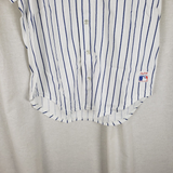 Vintage Milwaukee Brewers Rawlings Pinstriped Baseball Jersey Mens XL USA 50/50