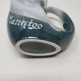 Vintage Manatee Raised 3D Ceramic Coffee Mug Textured Flute Shape Cup Florida