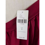 Anthropologie Gemma Off Shoulder Jersey Top Tunic Shirt 3 Dots Plum Womens XS