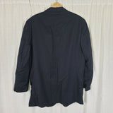 Calvin Klein Saks Pinstripe Worsted Wool Sportcoat Jacket Blazer Mens 46R Italy